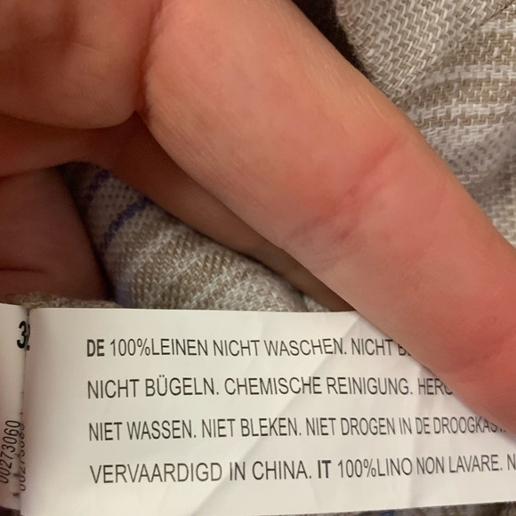 Forever 21 Contemporary Mini 100% Linen Skirt - Picture 6 of 8